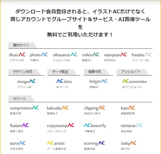 イラストAC